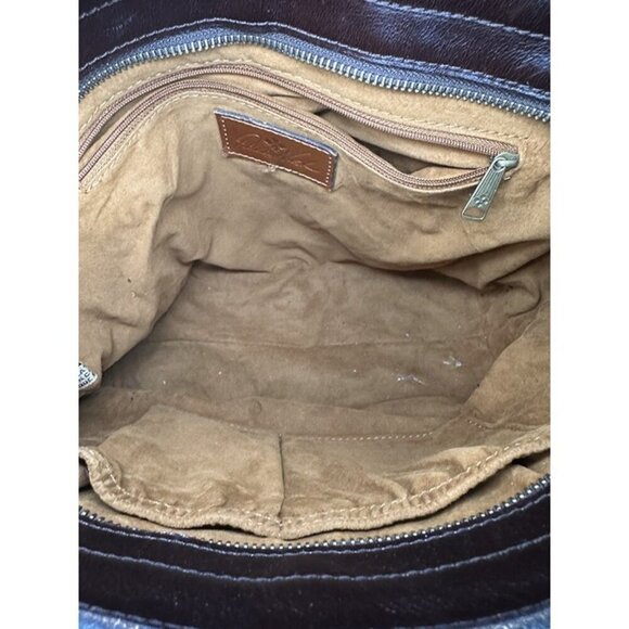 Patricia Nash Brown Leather Shoulder Bag - Picture 8 of 9